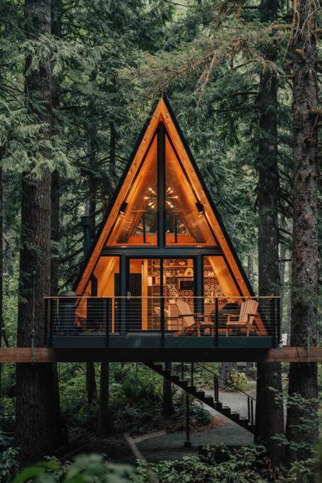 Вилла The Treeframe Cabin Индекс Экстерьер фото