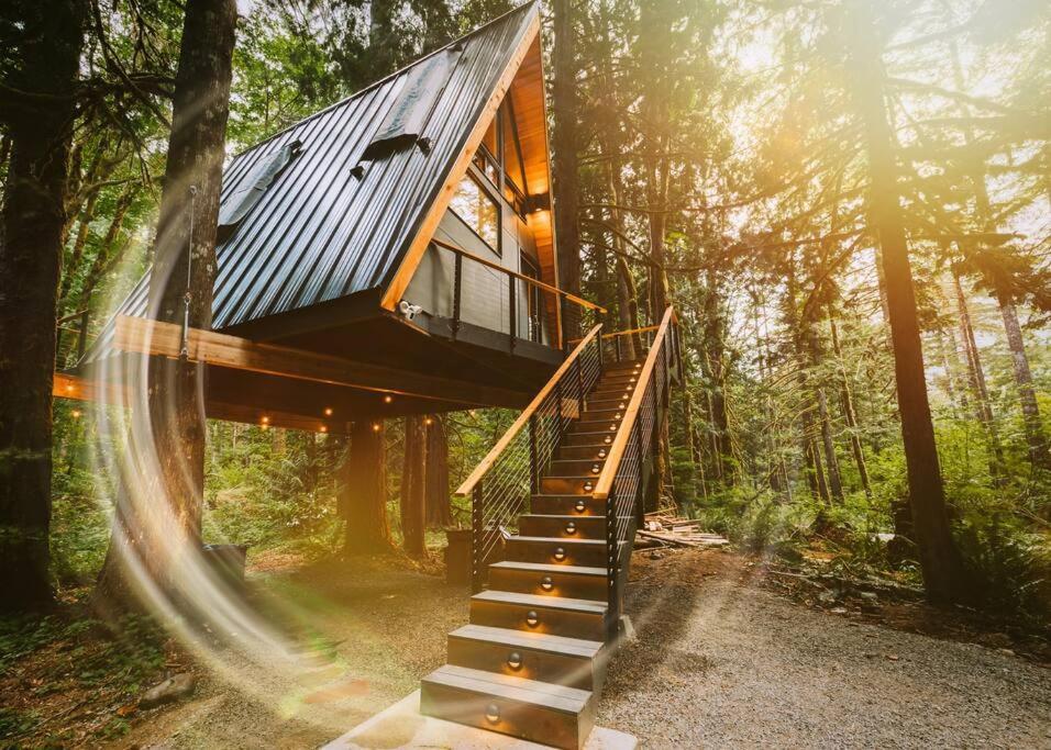 Вилла The Treeframe Cabin Индекс Экстерьер фото