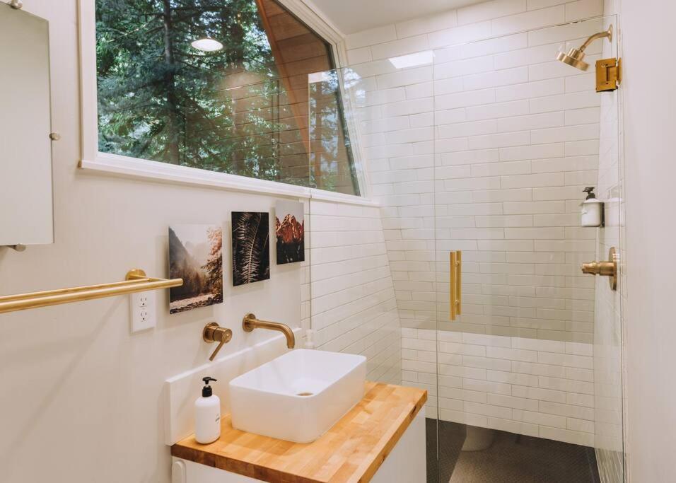 Вилла The Treeframe Cabin Индекс Экстерьер фото